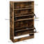 12 Pair Flip Down Shoe Storage-1940449207