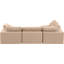 Canapé modulaire réversible en velours Hulene-87141392