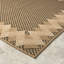 Abani Rugs Magdaleno PAT130A Outdoor Grey Beige Checkered with Border Area Rug-2136724958