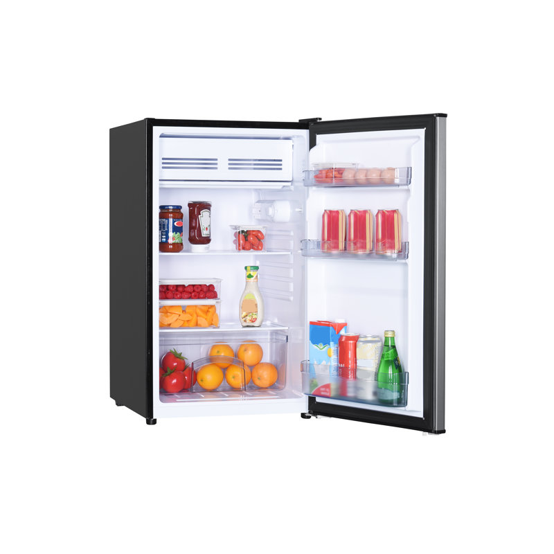 Danby 4.4 Cubic Feet Freestanding Mini Fridge, Stainless Steel