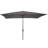8 Piece Set Okemo Table w/6 Chairs 10"" RectangularRectangulr Umbrella (Black)-90674565-122721491