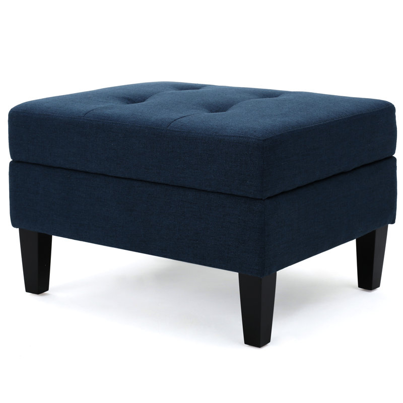 Contemporain avec gaufres et beaucoup de rangement - Finition bleu marine surpiqué sophistiqué, Marine