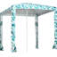 Parasol de plage avec Uv50 + - Installation rapide, parasol stable, sacs de sable, sac de transport pour assemblage de pique-nique 6,5 pi