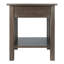 Table de bout avec rangement owasa