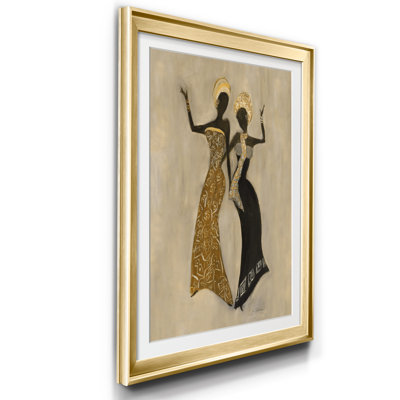 Célébration II - reproduction d'art encadrée