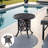 Side Table With Removable Ice Bucket