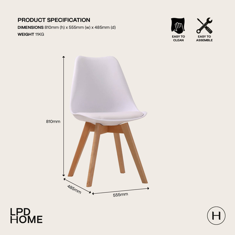 LOUVRE CHAIR, White