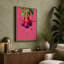 Fuchsia Bloom Botanical 1 Piece Wrapped Canvas Wall Art-2067169996-2067170002