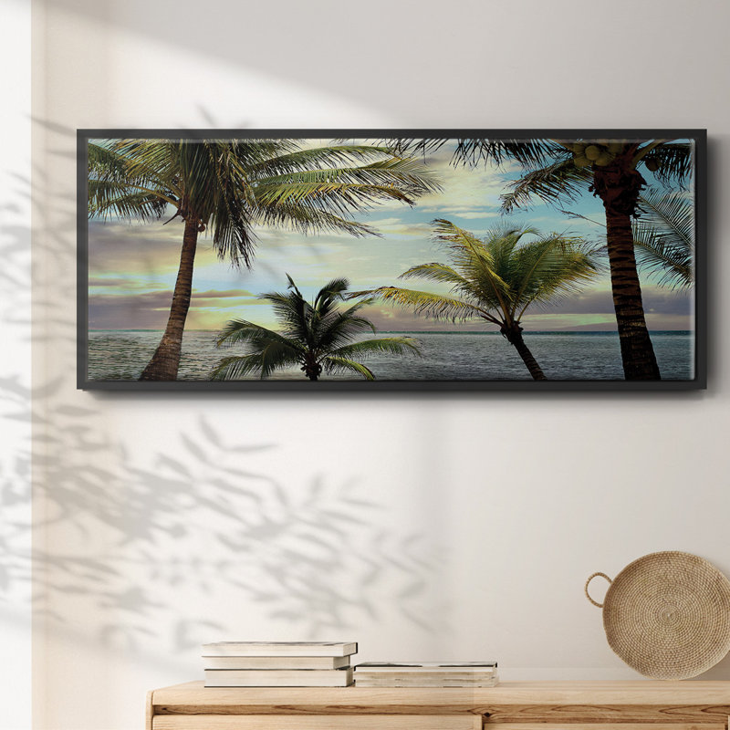 «Honduras Sunset», toile encadrée, H 20 po x l 50 po