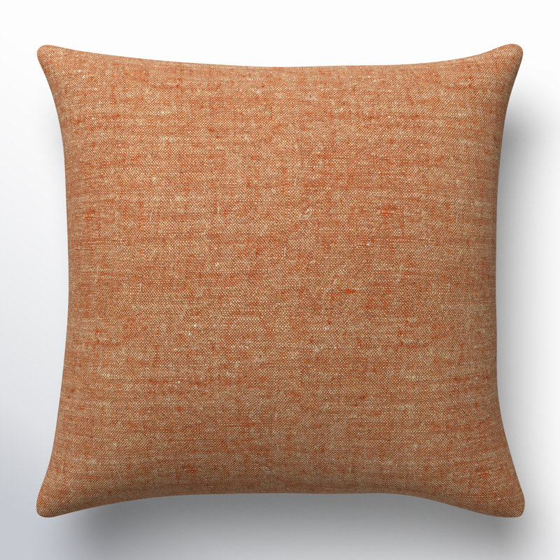 Coussin Alcona, Argile, 22 po x 22 po, Housse de coussin seulement - sans coussin