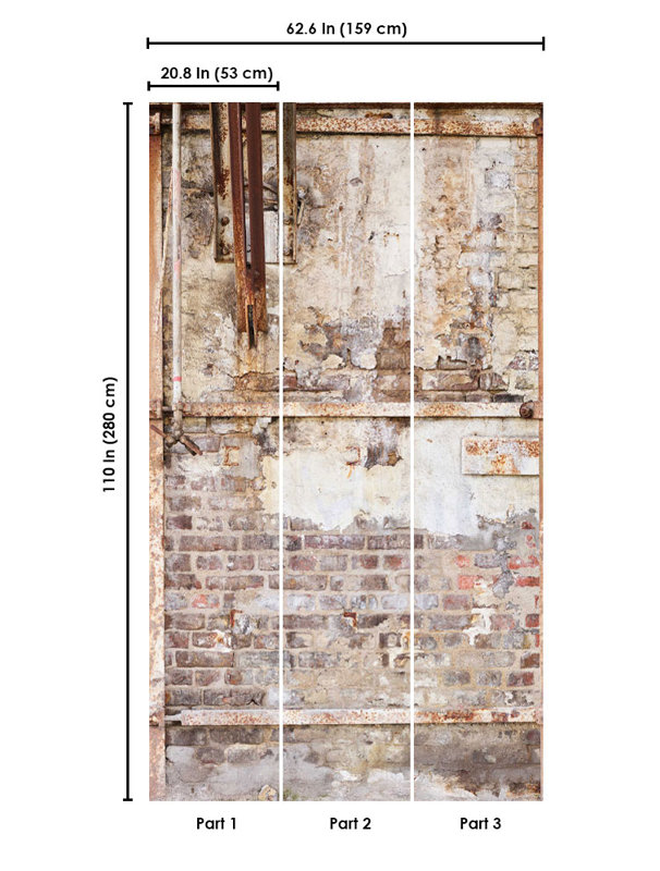 Moretown Brick Wall Mural