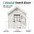 Colonial Gable Greenhouse-117093526-117093527