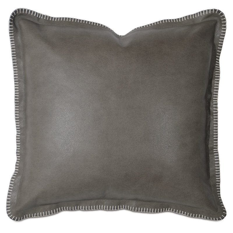 Telluride Square Pillow Cover & Insert, Faux Down