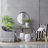 Round Mirror, Wall Mounted Mirror with Frame-2018863714