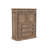 Commode combinée en bois massif à 6 tiroirs Architrave