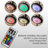 Casein 132'' Cantilever Umbrella with Base and Soft 12 Colors Changing Light for Umbrella-10620268