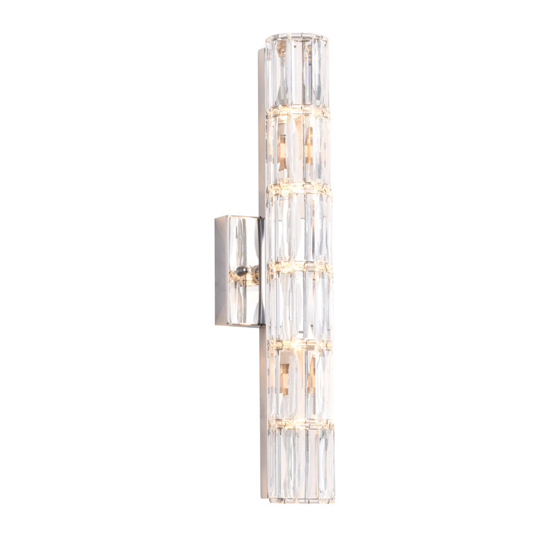Malatesta 5-Light Transitional Crystal Wall Sconce 