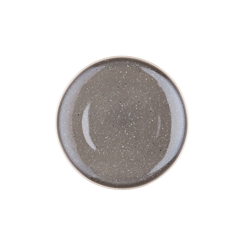 Teller STELLAR 27cm - 6er-Set - Betongrau