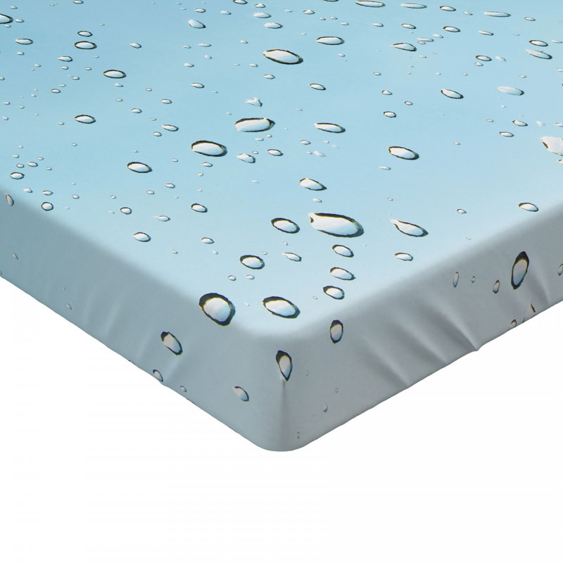 Microfiber Abstract Fitted Sheet, Twin Fitted Sheet