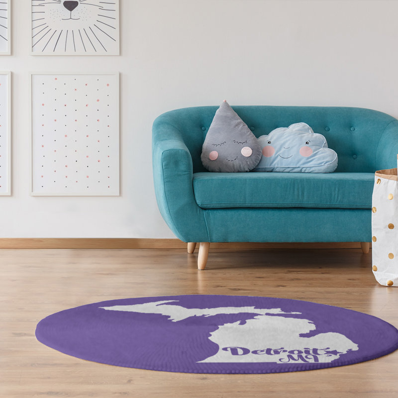 Tapis de la poly-chenille détroit michigan