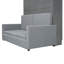 Lit escamotable double pleine grandeur avec coussin-599468558