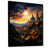 Black Floater Framed