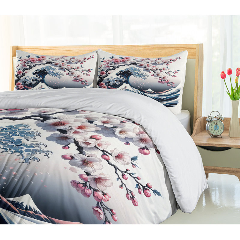 Anime Duvet Cover, King Duvet Cover + 2 Standard Shams
