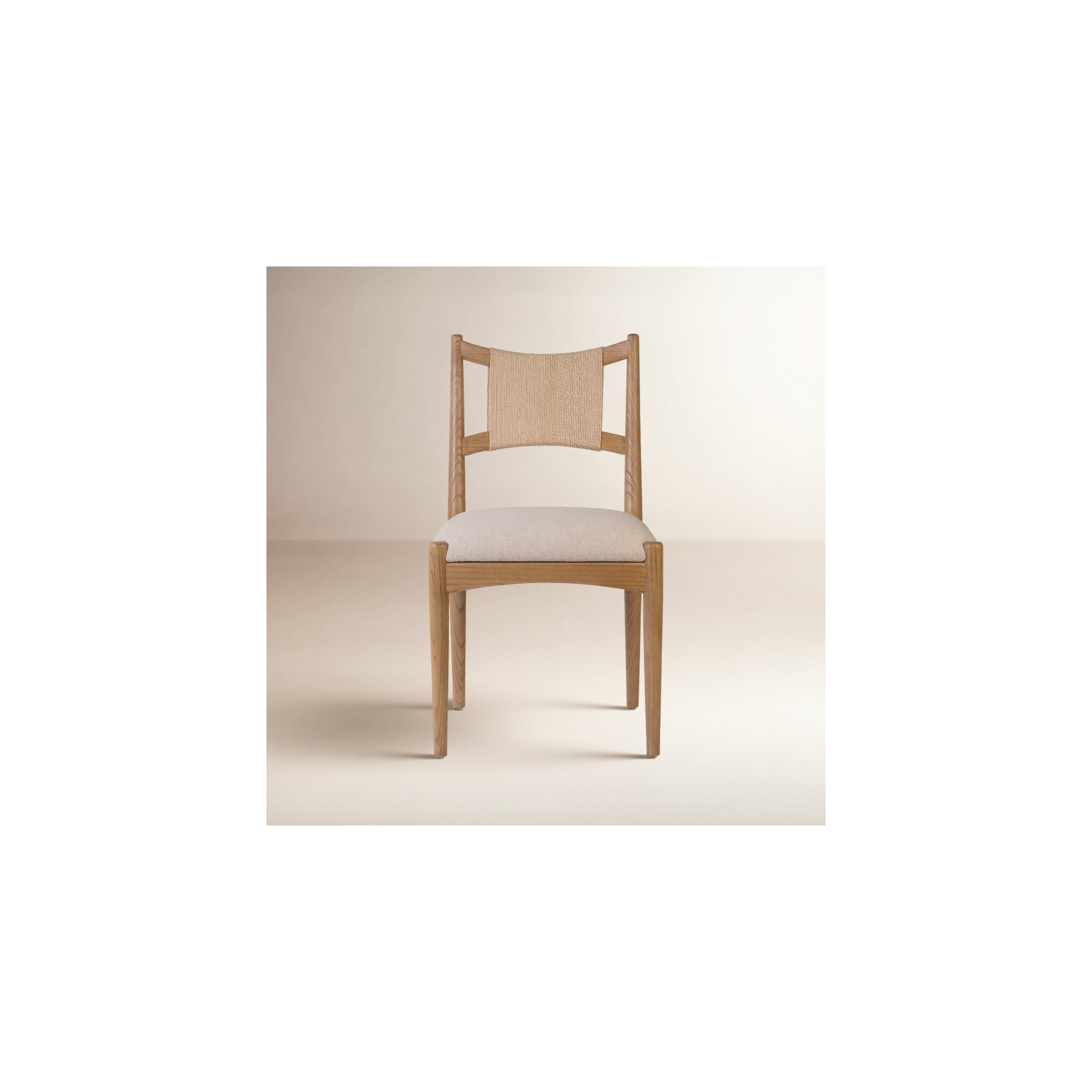 Blakes Woven Side Chair, Camel