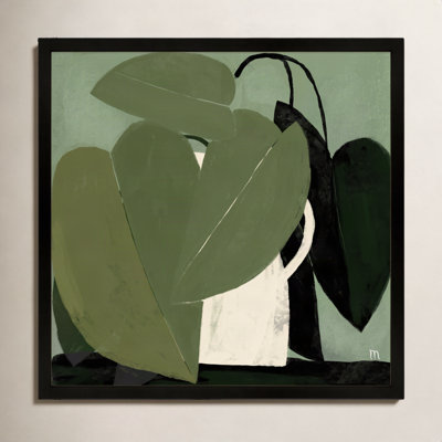 Plant "Green on Green" Painting