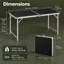 120 cm L MDF Picnic Table