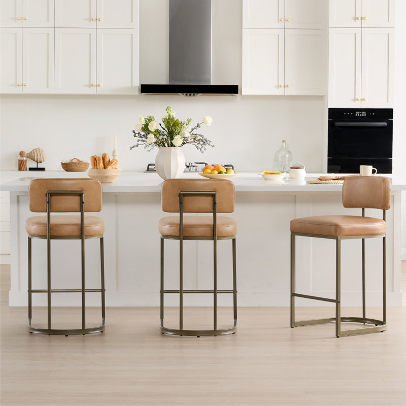 Upholstered Counter Stool, 3