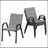 Set of 2 Stackable Outdoor Dining Chairs for All-Weather Use and Space Efficiency-1331684857-1331684856