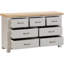 134cm W 7 - Drawer Chest of Drawers