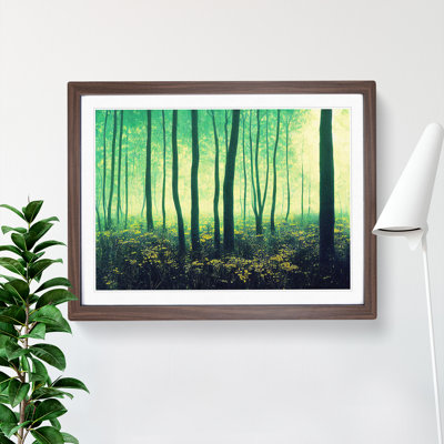Otherworldly Summer Forest - Single Picture Frame Print