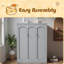 Lit escamotable mural avec tablettes Murphy-816851291-816851289
