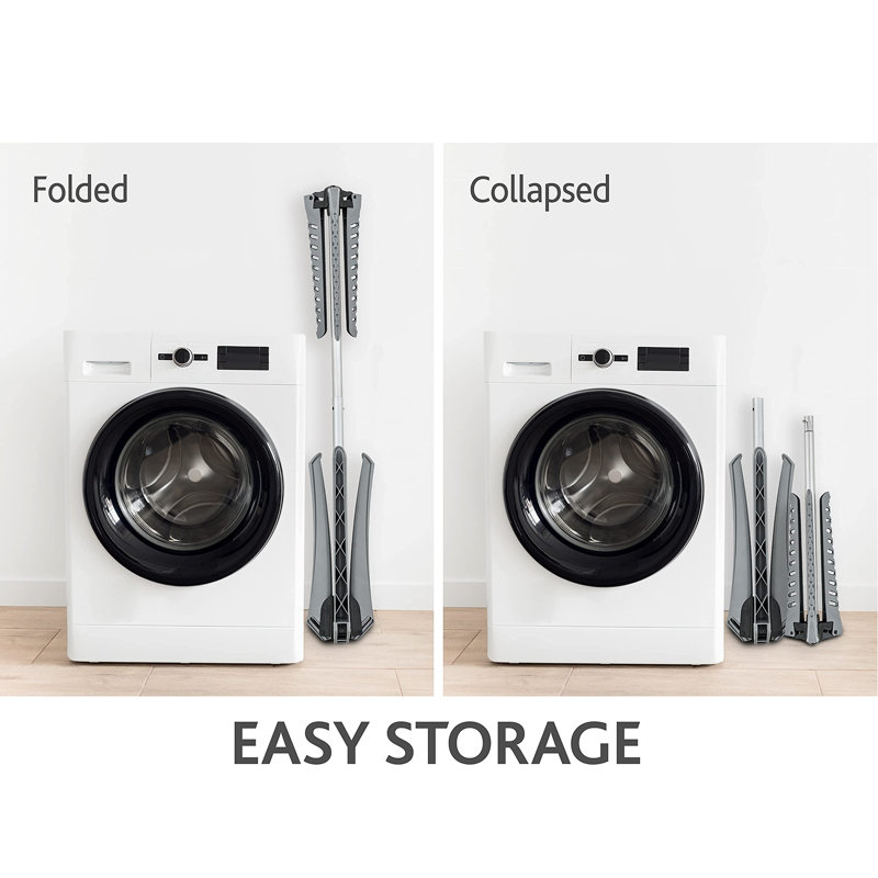 Foldable Tripod Drying Rack, Dark Grey