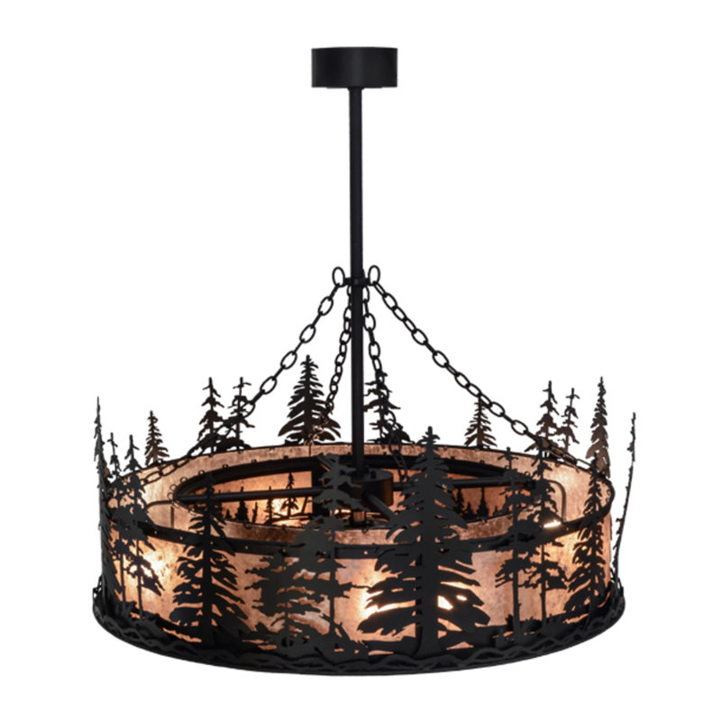 Tall Pines Downrod Ceiling Fan