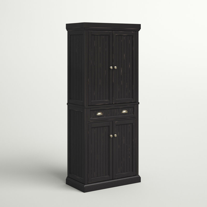 Garde-manger 72" Seaside, Noir