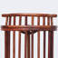 Rangement circulaire en bois de rose