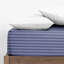 Microfiber Striped Fitted Sheet-114308447-114308454