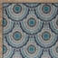 Tapis intérieur / extérieur bleu en polypropylène touffeté à la machine Mekiah-86811418