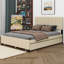 Lit plateforme tapissier Keyon-1892655306
