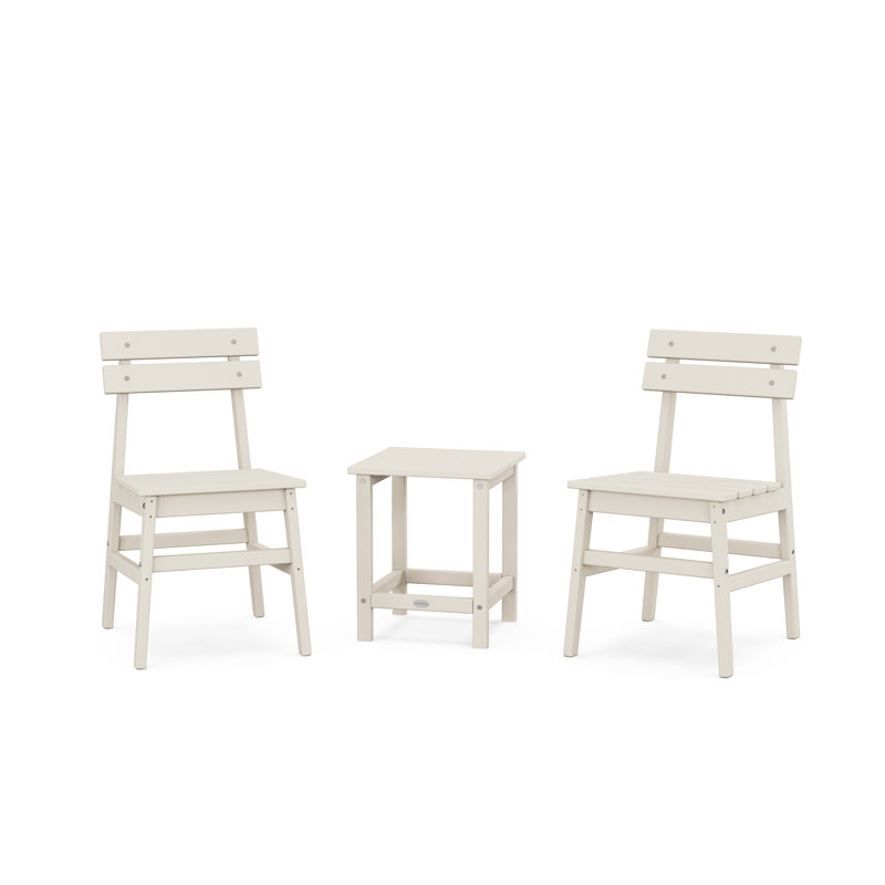 Modern Studio Plaza Chair 3-Piece Seating Set, Sand