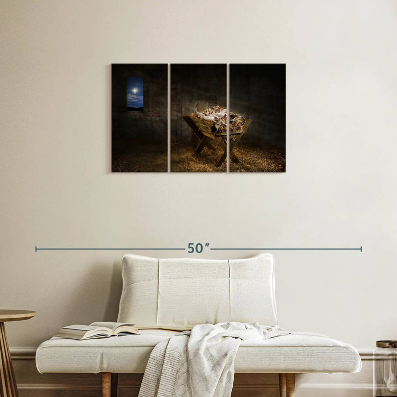 Adella Baby Jesus Christ, 20" H x 33" W