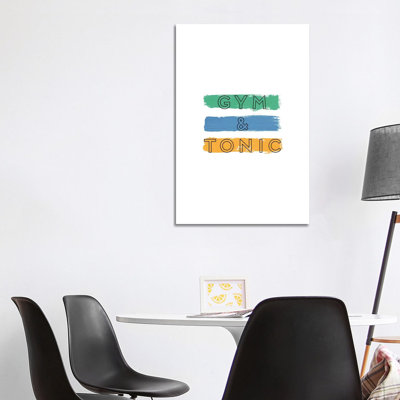 Gym & Tonic by Orara Studio - Wrapped Canvas Print