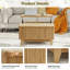 Table basse à plateau relevable avec rangement-1022110857