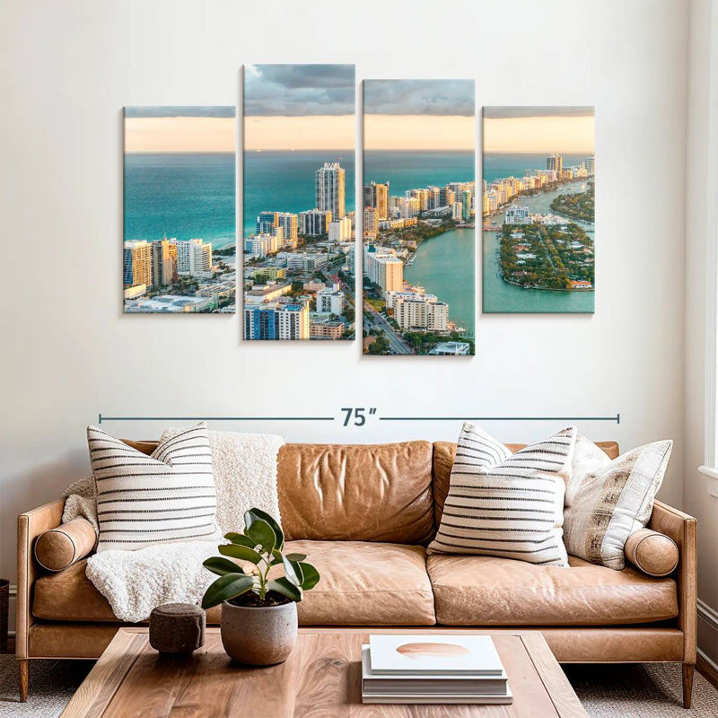 Lynelle South Beach Miami, 42" H x 68" W