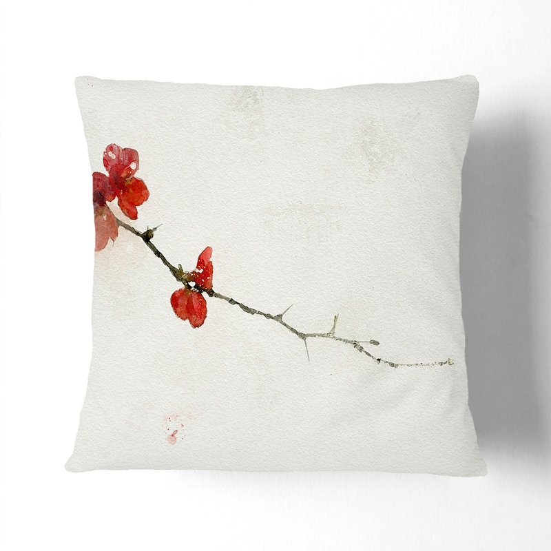 Square Throw Cushion, 40cm H x 40cm W x 15cm D, Stone