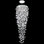 Crystal Rain 8 - Light Pendant