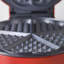 Global Gizmos 18cm Heart Waffle Maker